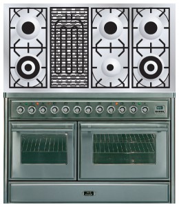 ILVE MTS-120BD-E3 Stainless-Steel 厨房炉灶 照片
