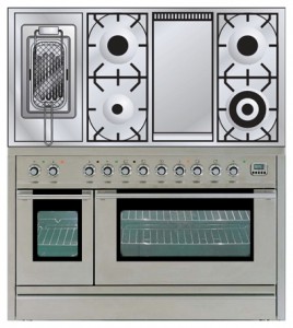 ILVE PL-120FR-MP Stainless-Steel Кухонная плита Фото