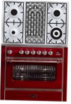 ILVE M-90BD-E3 Red موقد المطبخ