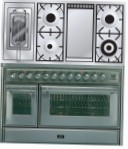 ILVE MT-120FRD-E3 Stainless-Steel 厨房炉灶