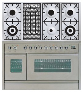 ILVE PW-120B-VG Stainless-Steel Cuisinière Photo