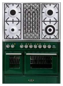 ILVE MTD-100BD-E3 Green Fogão de Cozinha Foto