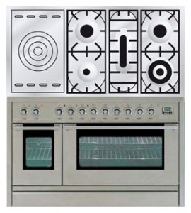 ILVE PSL-120S-MP Stainless-Steel Кухонная плита Фото