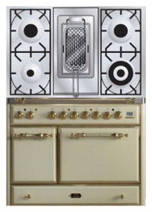 ILVE MCD-100RD-E3 Antique white Σόμπα κουζίνα φωτογραφία