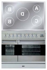 ILVE PDFI-90-MP Stainless-Steel Кухонная плита Фото