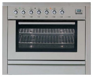 ILVE PL-90-VG Stainless-Steel 厨房炉灶 照片