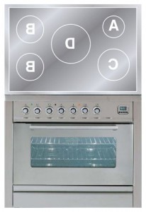 ILVE PWI-90-MP Stainless-Steel اجاق آشپزخانه عکس