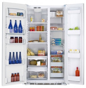 General Electric GSE24KBBAFWW Холодильник фото