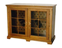 OAK Wine Cabinet 129GD-T Lednička Fotografie