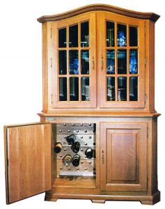 OAK W80W Lux Fridge Photo