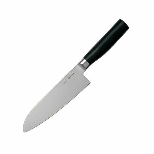 Нож кухонный поварской Santoku длина лезвия 18 см, сталь 1.4116 Krupp Stainless Steel, Kai, Япония, KAI-TMK-0702 фото