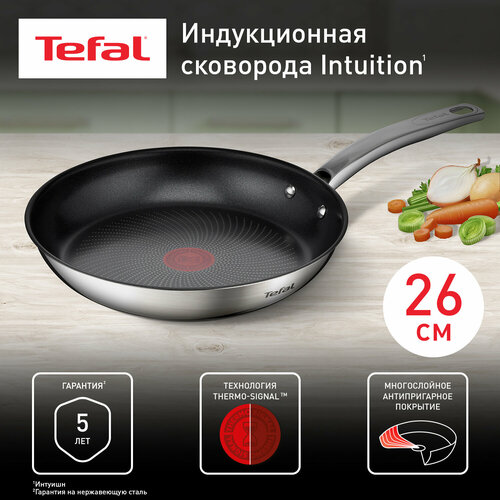 Сковорода Tefal Intuition G6, 26 см, B8170544 фото