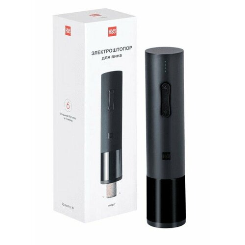 Электрический штопор Xiaomi HuoHou Wine Opener HU0027 чёрный фото