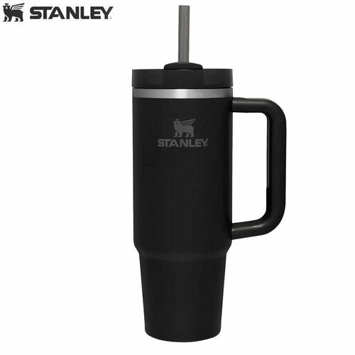 Термокружка Stanley Quencher H2.0 1,18L чёрная фото