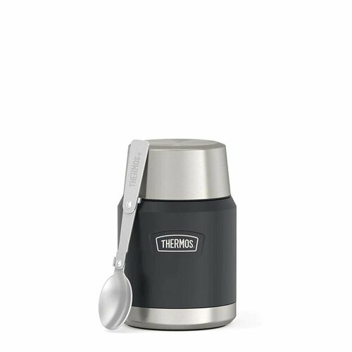 THERMOS для еды 0.47л ICON, гранит - безупречное качество с 1904 (IS-300 GT) тот самый термос с широким горлом фото