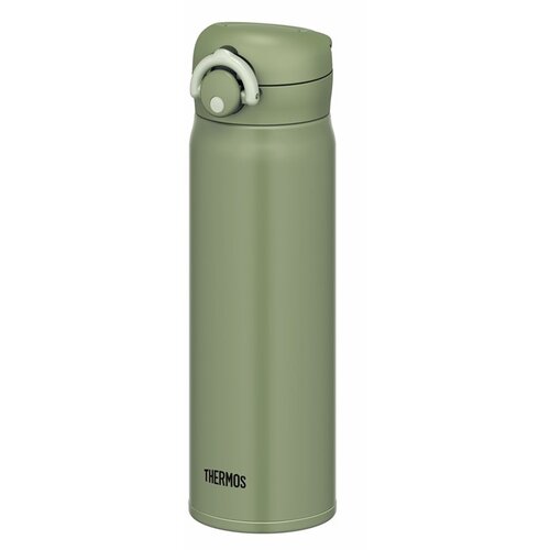 Термокружка/термос THERMOS ORIGINAL 0,6 л. JNR-601 KKI, цвет болотный, сталь 18/8 фото