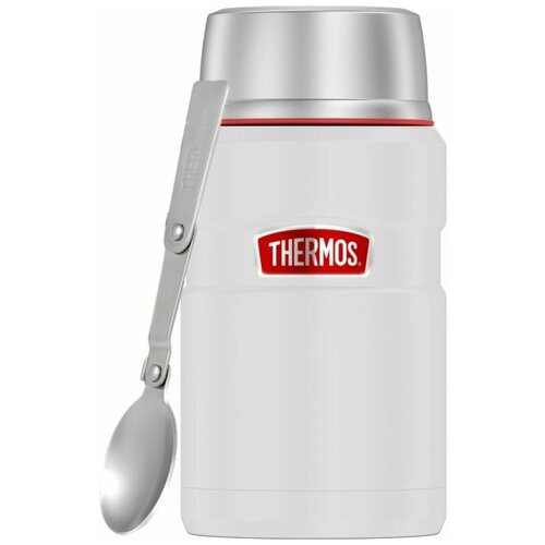 Термос для еды Thermos SK3020 RCMW 0.71л. белыйсерый картонная коробка 384829 фото