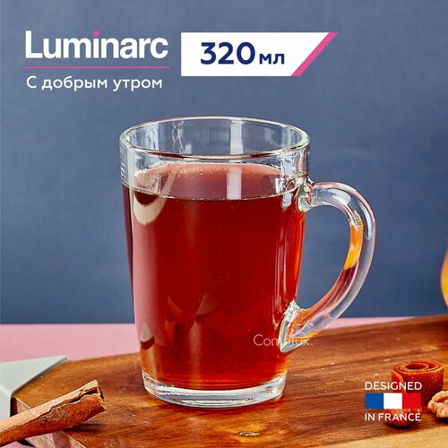 Кружка Luminarc С Добрым утром для чая и кофе, 320 мл фото