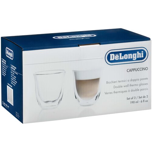 Кружка De'Longhi Cappuccino, 190 мл, 2 предм., 2 персоны фото