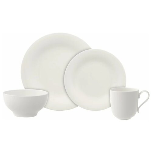 Набор посуды из 8-ми предметов New Cottage Basic Starter-Set Villeroy & Boch, Фарфор фото