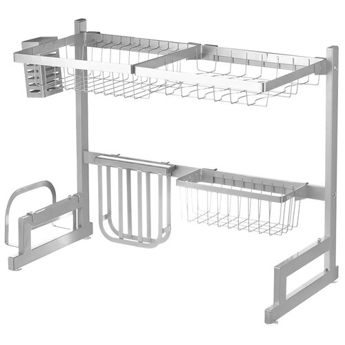 Сушилка для посуды, стеллаж для посуды, полка для посуды, держатель для посуды EL Casa 65х31,5х52,5 см 