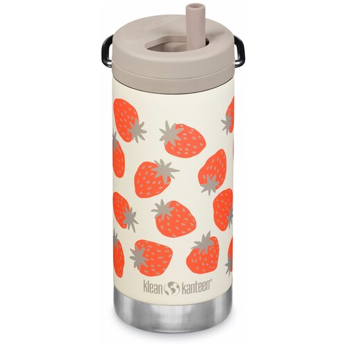 Термокружка Klean Kanteen TKWide Twist Cap 12oz (355 мл) Strawberries фото