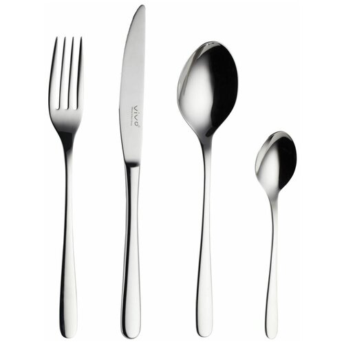 Набор столовых приборов из 24-х предметов New Fresh Basic Besteck Cutlery set VIVO Villeroy & Boch Group, Нержавеющая сталь фото