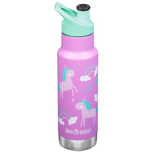 Термобутылка Klean Kanteen Insulated Kid Classic Narrow, 0.36 л, unicorns фото