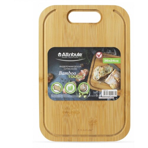 Разделочная доска BAMBOO TOUCH 32х21х1.5см фото