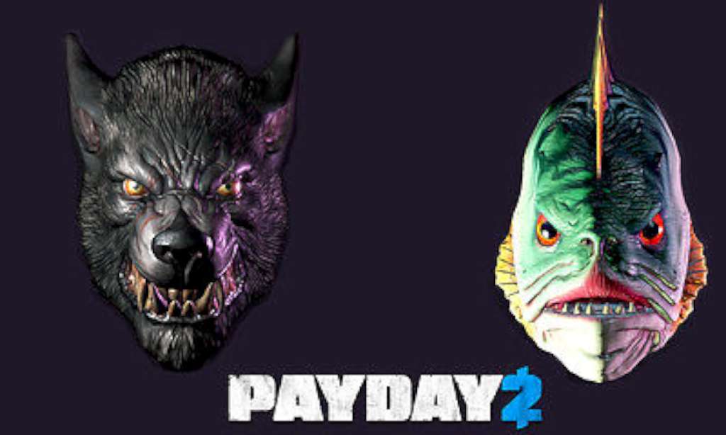 PAYDAY 2 - Lycanwulf and The One Below Masks DLC Steam CD Key 0.37 $
