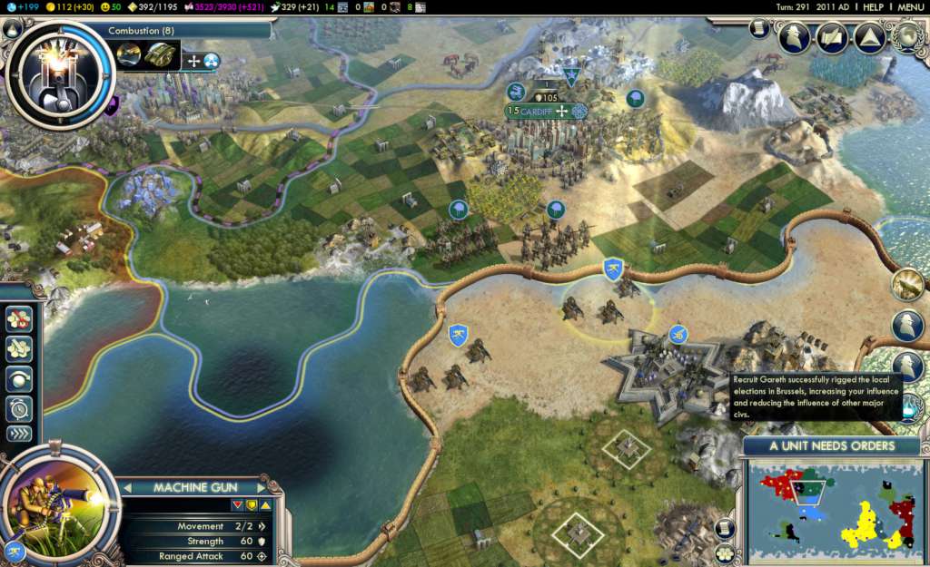 Sid Meier's Civilization V - Gods and Kings Expansion Steam CD Key 3.12 $