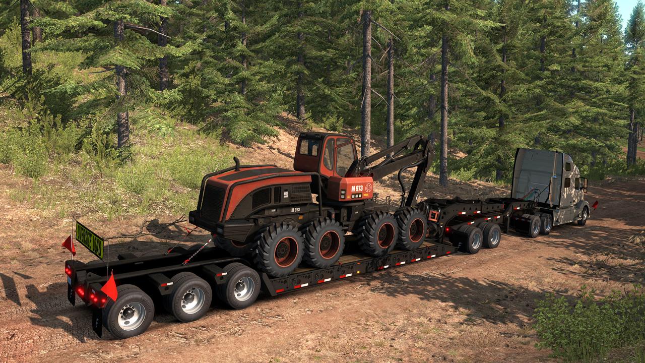 American Truck Simulator - Forest Machinery DLC EU Steam Altergift 3.34 $