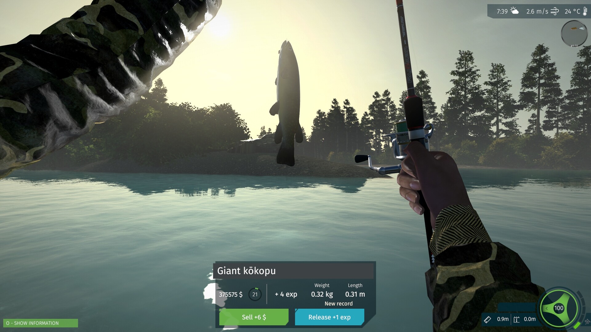 Ultimate Fishing Simulator - Taupo Lake DLC Steam CD Key 2.21 $