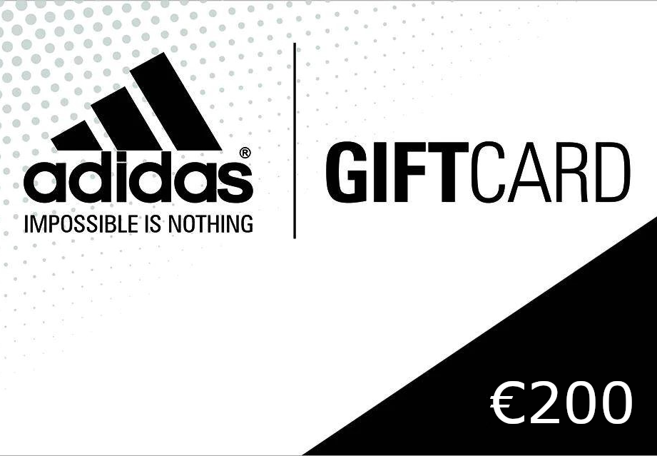 Adidas Store €200 Gift Card BE 250.34 $