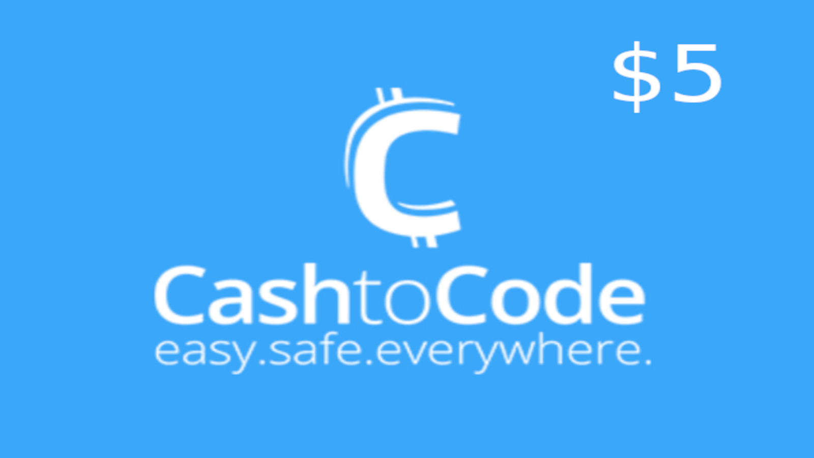 CashtoCode $5 Gift Card US 5.98 $