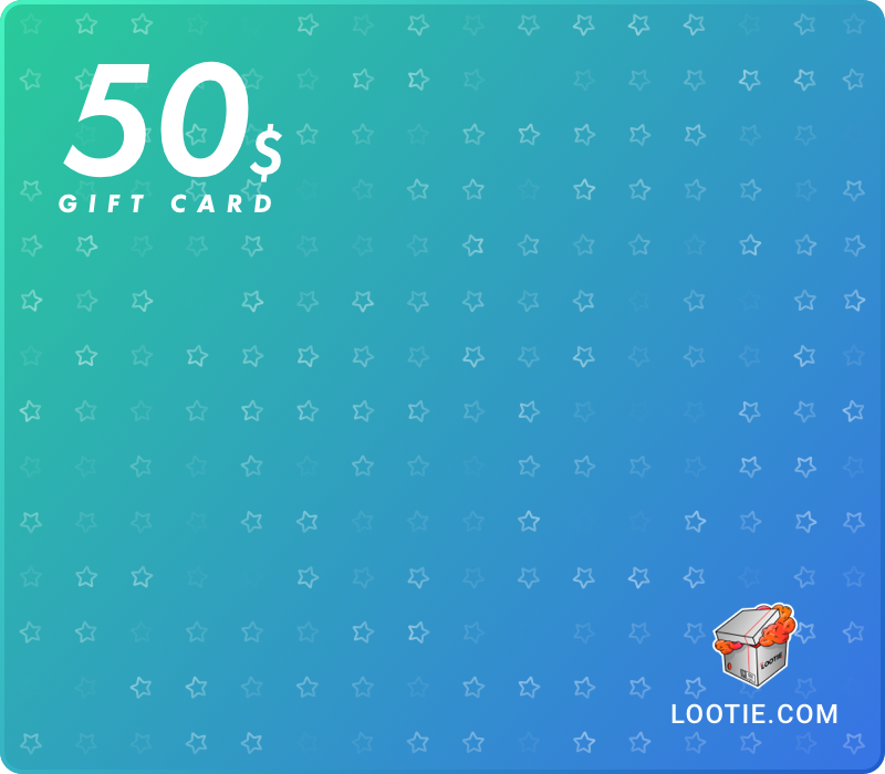 Lootie 50 USD Gift Card 56.5 $