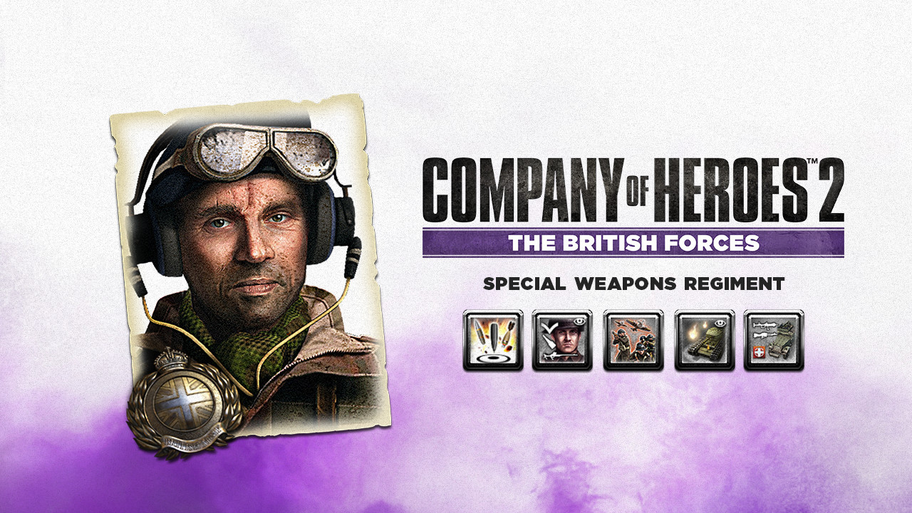 Company of Heroes 2 - British Commander: Special Weapons Regiment DLC Steam CD Key 3.39 $