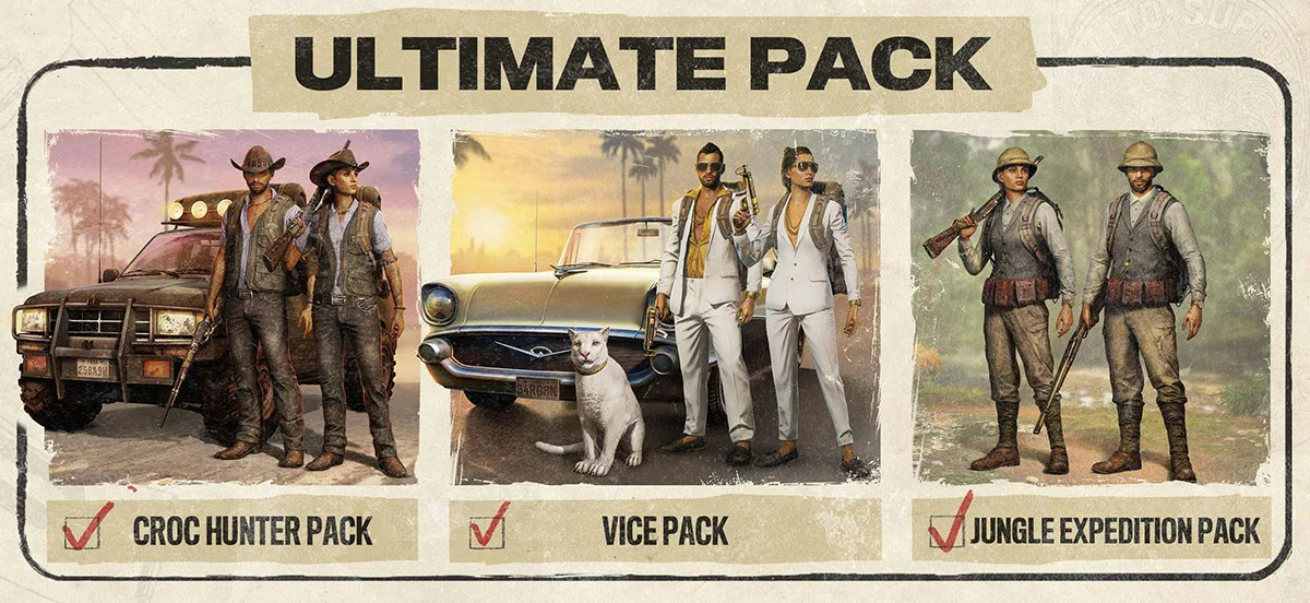 Far Cry 6 - Ultimate Pack DLC EU PS4 CD Key 9.03 $