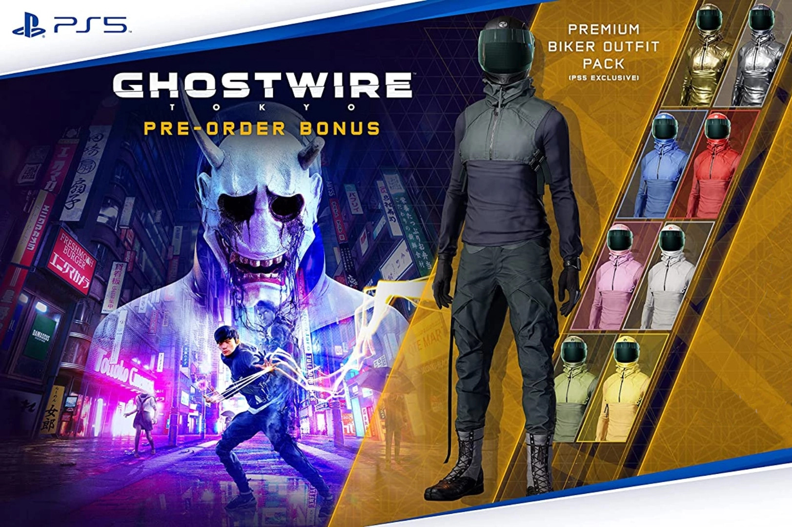 GhostWire: Tokyo - Premium Biker Outfit Pack DLC EU PS5 CD Key 4.51 $