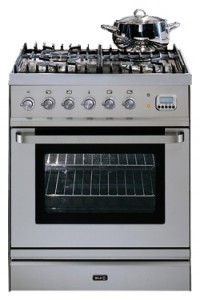 ILVE T-60L-VG Stainless-Steel Kitchen Stove Photo