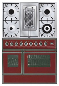 ILVE QDC-90RW-MP Red Кухонная плита Фото