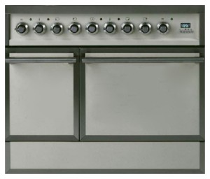 ILVE QDC-90V-MP Antique white موقد المطبخ صورة فوتوغرافية