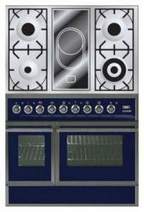 ILVE QDC-90VW-MP Blue 厨房炉灶 照片