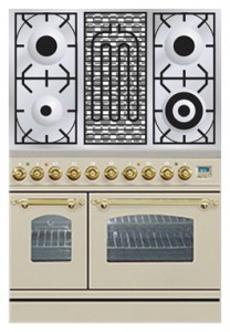 ILVE PDN-90B-MP Antique white เตาครัว รูปถ่าย