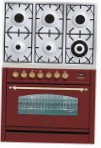 ILVE PN-906-VG Red Kitchen Stove