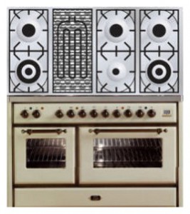 ILVE MS-120BD-MP Antique white 厨房炉灶 照片