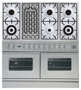 ILVE PDW-120B-VG Stainless-Steel Kitchen Stove Photo