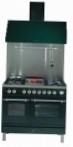 ILVE PDN-1006-VG Red Kitchen Stove