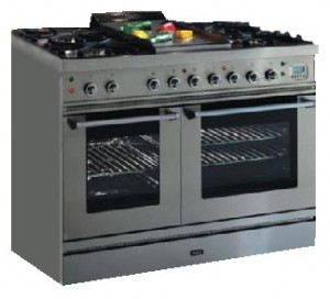 ILVE PDE-100-MP Stainless-Steel Kompor dapur foto