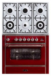 ILVE M-906D-MP Red 厨房炉灶 照片